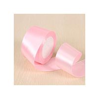 White Pink Black Blue Red Green Purple Yellow Satin Ribbons Christmas Halloween Wedding Birthday Party Gift Box Wrapping Ribbons,Light Pink,15Mm