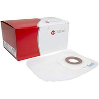 Hollister 3324 Karaya 5 Closed Pouch with Porous Paper Tape - Stoma Size: 1 1/2" Pouch Size: 2" - Box of 30