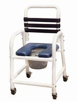 New Era PVC Shower Commode Chair