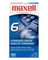 Maxell 214016 120 Minute Gx Silver Video Tape