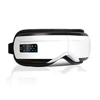 Pneumatic Heat Music Children's Eye Care Instrument-Electric Portable Eye Massager with Heating Air Pressure Music Vibration, Shiatsu Massager for Dry Eye Eyestrain Fatigue Relief