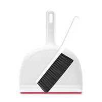 SADDPA Mini Broom Mop Dustpan Sweeper Desktop Sweep Small Cleaning Brush Tools Housework Household Home Cleaning Tools (Color : White)