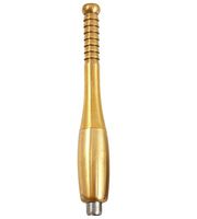 Baseball Bat Shaped Cigar Punch Cutter in Gold