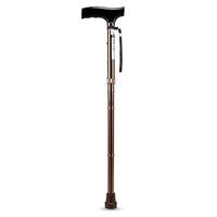 Luckya Elderly Folding Crutches Multifunctional Abduction Telescopic Walking Stick Non-Slip Non-Slip Walking Stick with Hospital