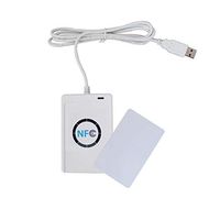 ETEKJOY ACR122U NFC RFID 13.56MHz Contactless Smart Card Reader Writer w/USB Cable, SDK, 5X Writable IC Card