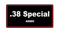 .38 Special Ammo Label Can Vinyl Decal Sticker
