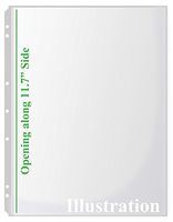 11x17 A4 Vinyl Sheet Protectors NOT Archivable - Clear (256809)