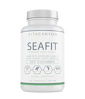 SeaFit - Sea Cucumber Joint Supplement - Complete Joint Support - Anti-Inflammation - Antioxidant Support - 120 Capsules - Sustainably Sourced - Wild Caught - North American