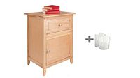 Winsome Eugene Accent Table, Clear Lacquer + Freebie