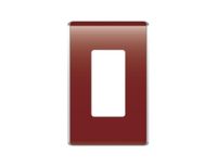 Legrand - On-Q WP5001BD 1Gang Studio Wallplate, Bordeaux