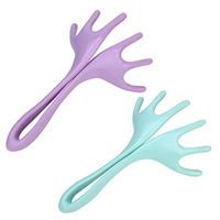 SUPVOX Head Massager Scalp Head Scratcher Portable Six-Finger (Random Color) 2pcs