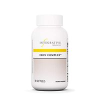 Integrative Therapeutics - Iron Complex - 50 mg of Iron in a Heme and Non-Heme Iron Blend Supports Energy and Stamina - 90 Softgels