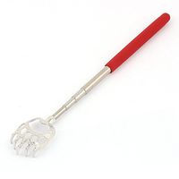 uxcell Bear Claw 4 Sections Telescopic Massage Back Scratcher 60cm Long Red