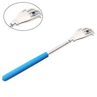 Back Scratcher for Women Men, telescoping Back scratchers, LWTER Extendable high-Quality Stainless Steel Itch Scratching Tool Durable and Skin-Friendly