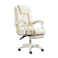 ZLFLD Office Chair Staff Chair Back Comfort is not Easy to wash Hands Chair Back Conference Chair Back Computer System Chair Back Office Chair Restaurant Chair Back Office Chair (Color : Beige)