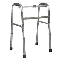 Professional Folding Walker Lightweight Portable Compact with Comfortable Armrest and Non-Slip mat for Elderly, Seniors, Handicap, Disabled,Max 180kg