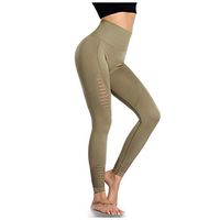 Litetao S Army Green 205515 (High Waisted Leggings for Women - Soft Athletic Tummy Control Pants for Running Cycling Yoga Workout Plus Size)