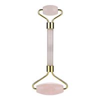 💗 Orcbee 💗 _Natural Jade Guasha Facial Massage Jade Roller Face Body Massager Beauty Tool (A)