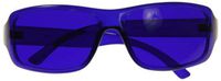 Kid's Children's Junior Color Therapy Glasses - Indigo