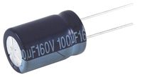 NTE Electronics NEVH22M350DE Series NEVH Aluminum Electrolytic Capacitor, 20% Capacitance Tolerance, Radial Lead, 22µF Capacitance, 350V