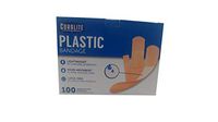 Coralite 100 Count Plastic Adhesive Bandages