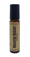 Breathe Assist Pre-Diluted Essential Oil Roll-On Blend 10ml (1/3oz) | Respiratory, Congestion, Coughs, Colds, Supports Free Breathing