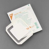 3M Tegaderm +Pad Transparent Dressing with Absorbent Pad - 3.5" x 10" Dressing, 1 3/4" x 8" Pad - Box