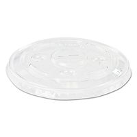 Dart L32C Lid w/Straw Slot for 32 Ounce Plastic Cups - 1000 / CS