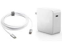 Powerwarehouse 60W Type-C (USB-C) Wall Charger Power Supply for Dell XPS 12, Lenovo Thinkpad X1 Tablet, Asus Chromebook 13, Zenbook 3 UX390 and Most USB-C Devices