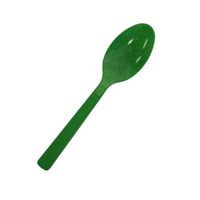 Party Essentials N24509KG Medium-Weight Hard Plastic Plastic Spoons, Kelly Green (1,200 Count)