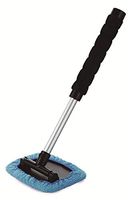 Luminous Group Windshield Cleaner Window Windshield Cleaning Tool with Extendable Handle and 2 Washable Reusable Microfiber Cloth Auto Interior Exterior Glass Wiper Car Glass Cleaner Kit (Extendable)