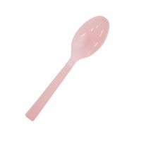 Party Essentials N24509PK Medium-Weight Hard Plastic Plastic Spoons, Pink (1,200 Count)