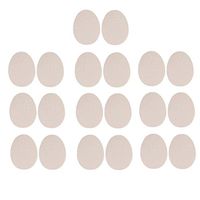 SUPVOX 10 Pairs Forefoot Cushion Metatarsal Pads Soft Foam Anti-Slip Ball of Foot Cushions Forefoot Shoe Inserts Shoe Insole High Heels for Lady Women Pain Relief