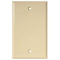Steren Electronics 200-258IV-10 10-pack Ivory Standard Blank Wall Plate