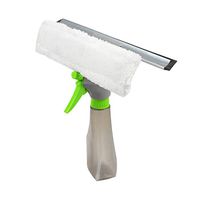 Baovery Multifunction 3 in 1 Window Spray Glass Cleaner Tool Soft Microfiber Glass Cleaning Brush Wiper