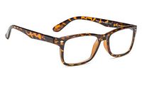 Classic Vintage Style Reading Glasses Women Men (Tortoise, 1.25)
