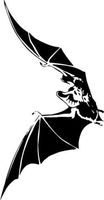 Ranger Products Bat A896 Vinyl Decal Sticker Car Window Wall, Die Cut Vinyl Decal for Windows, Cars, Trucks, Tool Boxes, laptops, MacBook - virtually Any Hard, Smooth Surface