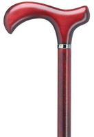 Melborne Derby Handle Cane Color: Burgundy