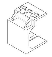 1116412-1 - TE Connectivity SL Series Multimedia Insert Blank, Almond, Pack of 35