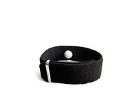 Hot Flash Relief, Menopause Bracelet, Hot Flush Bracelet, Sleep Bracelet, Emotion Bracelet (Single Band) Black (Large 8 in)