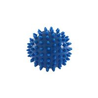 6 Color PVC Hand Massage Ball PVC Soles Hedgehog Sensory Training Grip Balls Portable Physiotherapy Catch Hard Fitness 7cm,Blue