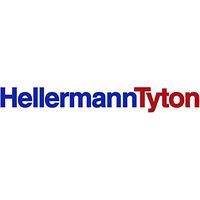 Hellermann Tyton IT18R10C2 Identification Tie, 3.9" Long, 18lb Tensile Strength, PA66, White (Pack of 100)