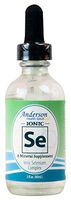 Anderson’s Ionic Selenium Complex, Liquid Selenium Supplement Drops, Supports Thyroid and Respiratory Health, Antioxidant, Ionic Mineral Drops, Fights Free Radicals, 40 Servings, 2 fl oz