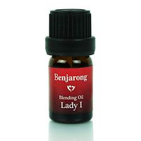 [Benjarong Aroma Lady I] Women’s hormone balance oil for women – Rose Otto, Grape Seed, Bulgarian Lavender, Tea Tree and Neroli essential oils 100% pure therapeutic grade - 5ml/0.16oz