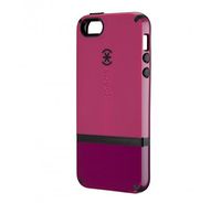 Speck Products CandyShell Flip Dockable Case for iPhone 5/5S/SE - Raspberry Pink/Dark Raspberry/Black