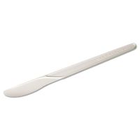 Eco-Products - Plantware Renewable & Compostable Cutlery Knife Pearl White