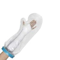Lesme Kids Cast Covers Arm Waterproof Cast Protector Arm Child for Broken Arm Cast, Wrist & Hand Wound, Burn, Surgery-Kids Lower Arm, Clear