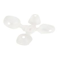 Healifty Pair of Big Toe Bunion Corrector Hallux Valgus Splints Toes Straighteners Pain Relief (Transparent)