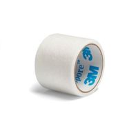 3M Health Care 1530S-1 Paper Surgical Tape, 1" x 1 ½ yd. Size (Pack of 500)