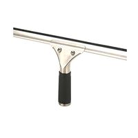 Globalwells Window (Squeegee) Stainless Steel Wiper with Silicone Blade 40cm (16") Black